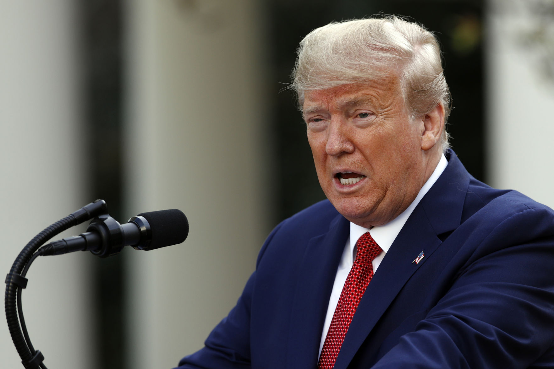 Virus Outbreak Trump